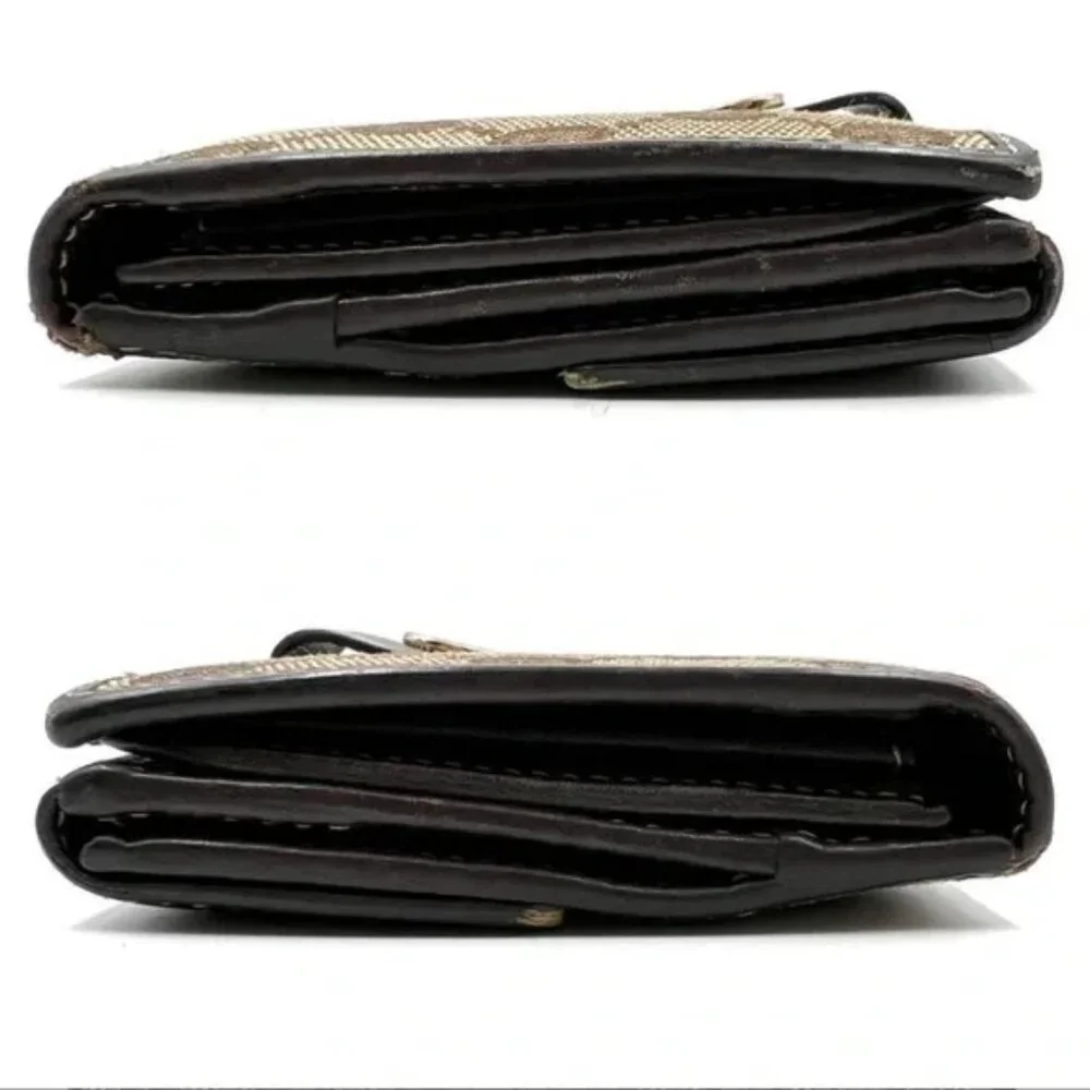 GUCCI Heart Long Wallet GG Canvas & Leather - Picture 4 of 10